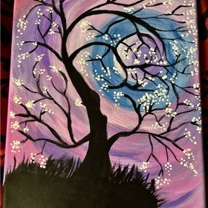 HANDPAINTED ACRYLIC CANVASES